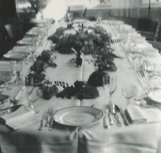 71 - Tafelversiering voor het diner